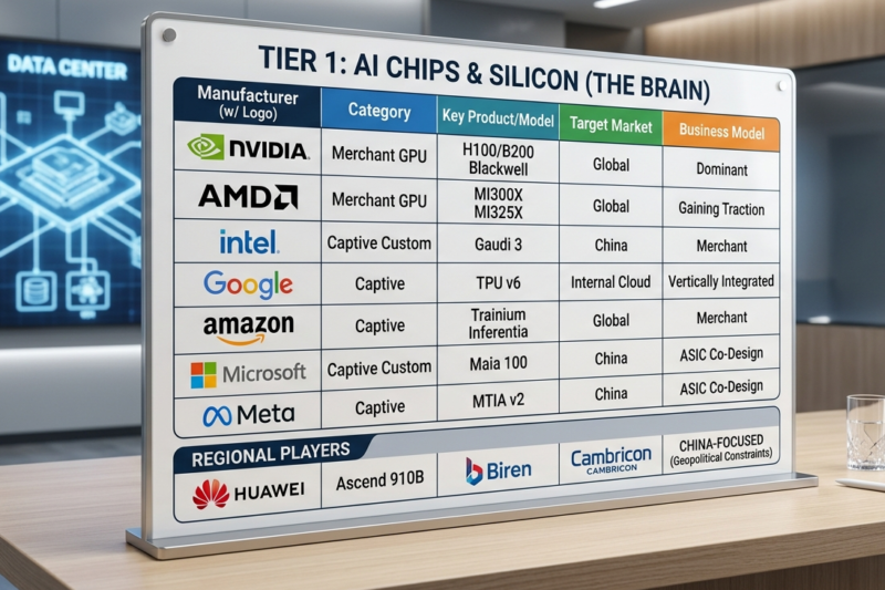 Mapping the AI Machine: The Supply Chain Explained